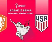 Amerika Serikat Vs Belanda Live Streaming